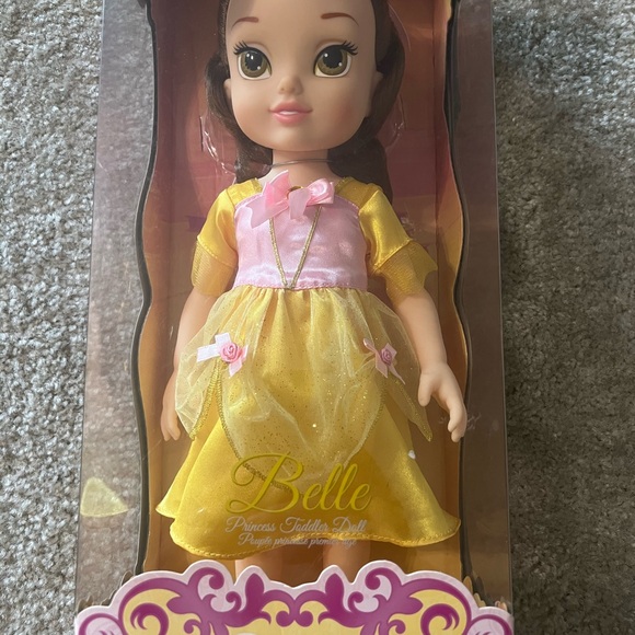 Disney Belle Doll in Yellow and Pink Dress - Picture 3 of 6